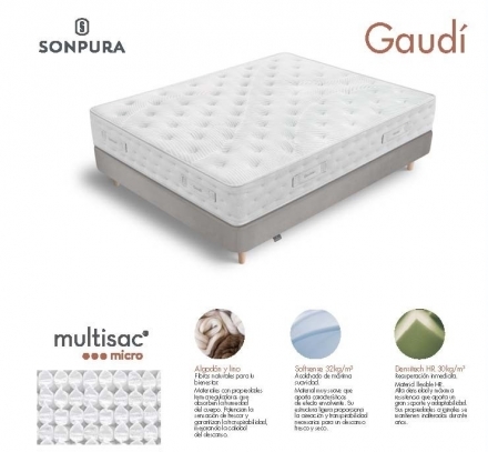 COLCHON GAUDI - Muebles Ecobo