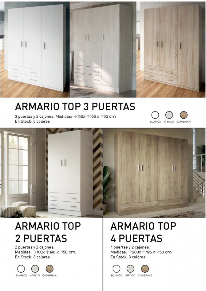 SELECCION ARMARIOS TOP - Muebles Ecobo